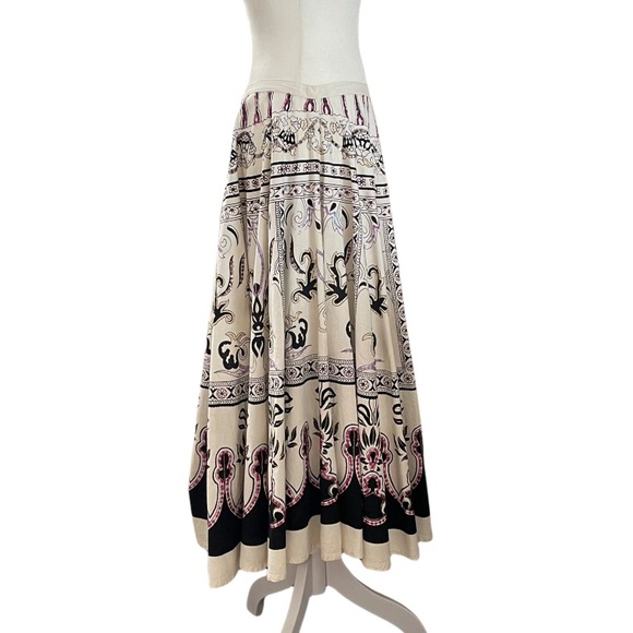 Boho maxi skirt, authentic wardrobe piece from the soap Passions, approx size 6* - Picture 7 of 16
